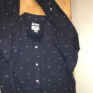 💥EUC! Men’s Medium Old Navy Button Down Shirt